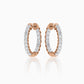 Stunner Diamond Hoop Earrings