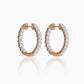 Stunner Diamond Hoop Earrings