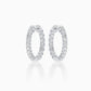 Stunner Diamond Hoop Earrings