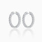 Stunner Diamond Hoop Earrings