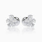 Floret Diamond Stud Earrings