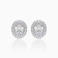 Bonita Diamond Halo Studs