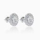 Bonita Diamond Halo Studs