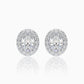 Bonita Diamond Halo Studs