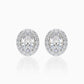 Bonita Diamond Halo Studs