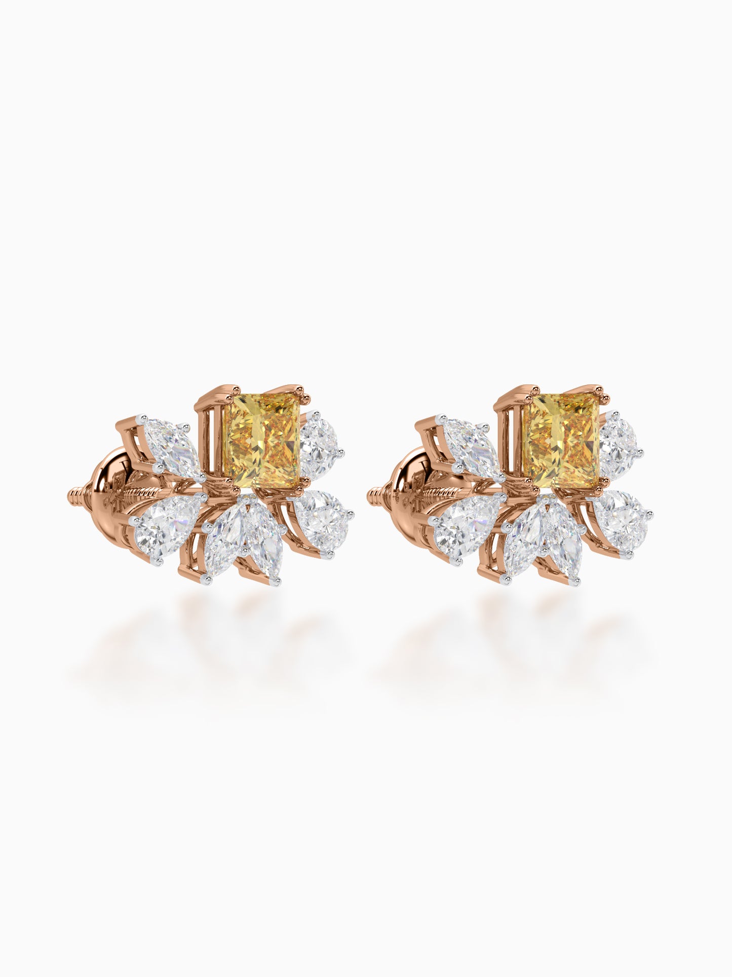 Sunshine Diamond Studs