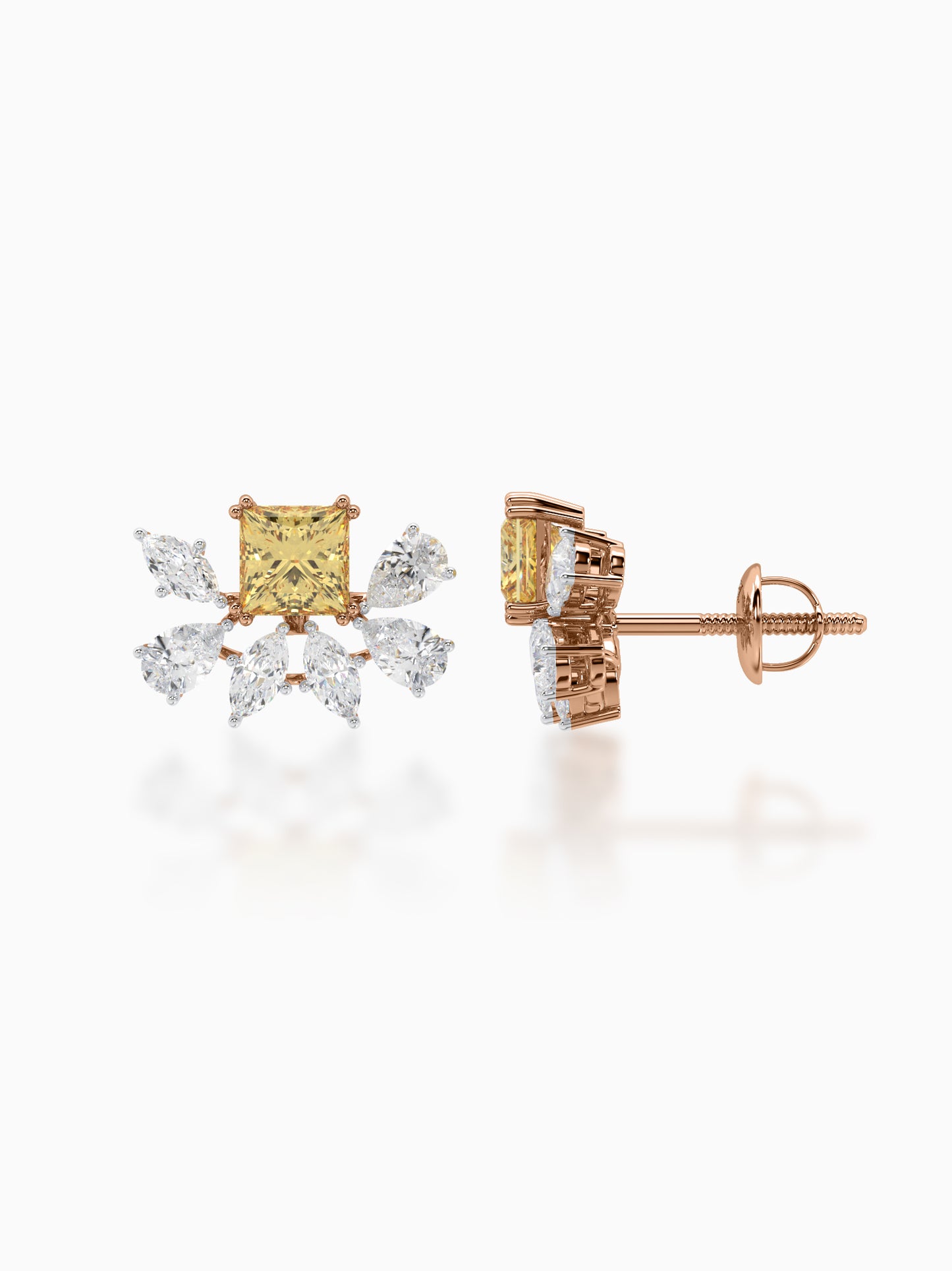 Sunshine Diamond Studs