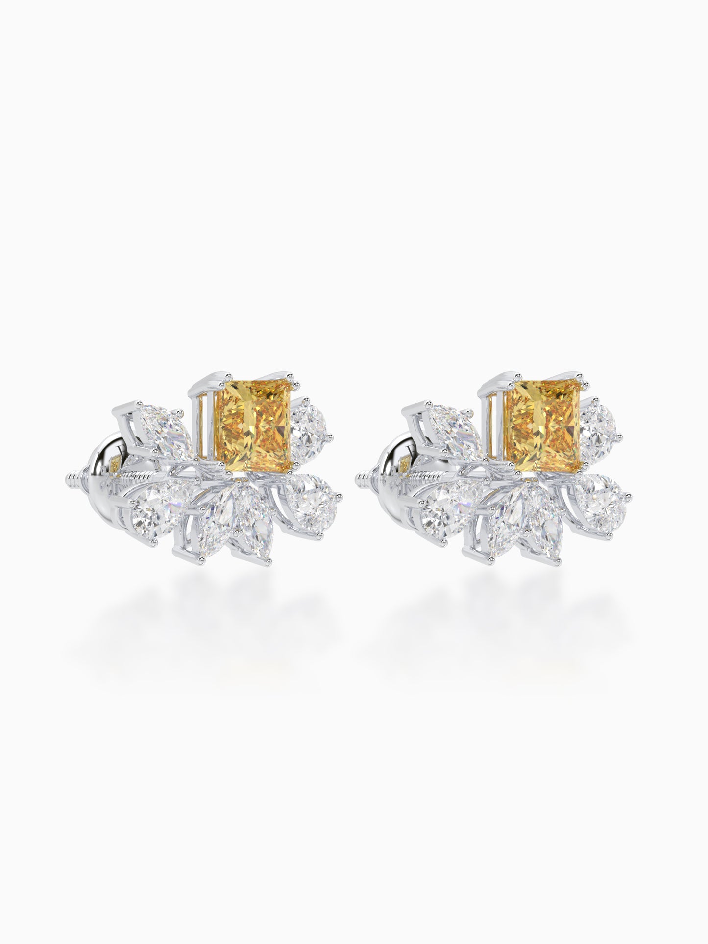 Sunshine Diamond Studs