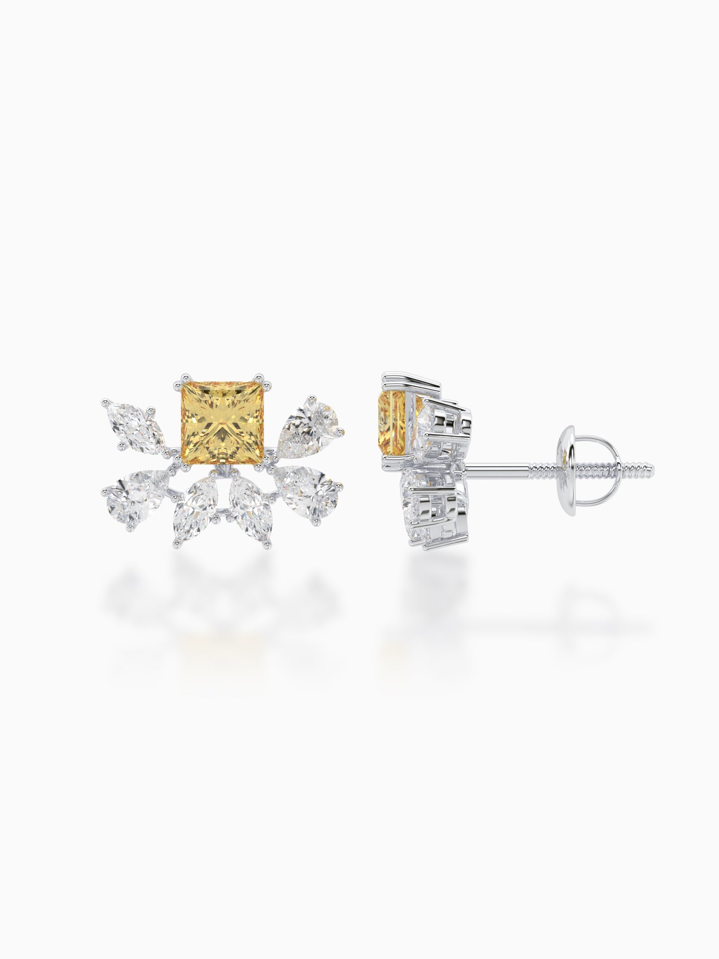 Sunshine Diamond Studs