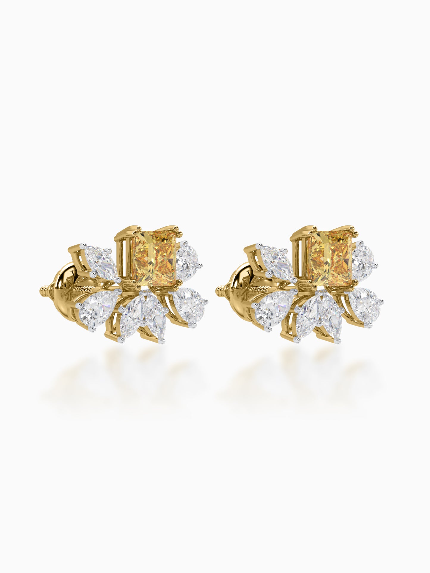 Sunshine Diamond Studs