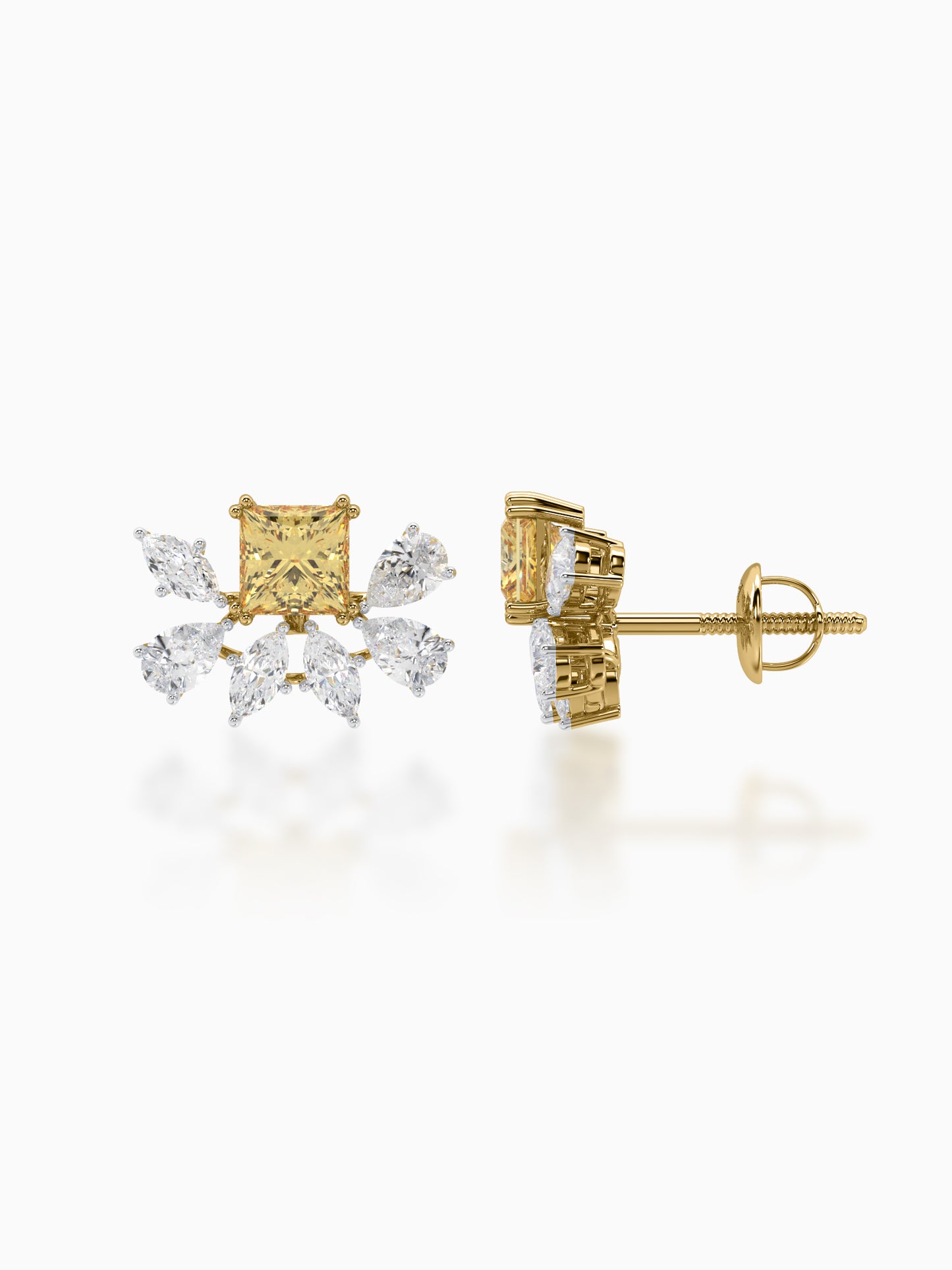 Sunshine Diamond Studs