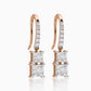 Estelle  Diamond Hook Earrings