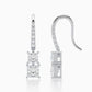 Estelle  Diamond Hook Earrings