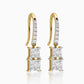 Estelle  Diamond Hook Earrings