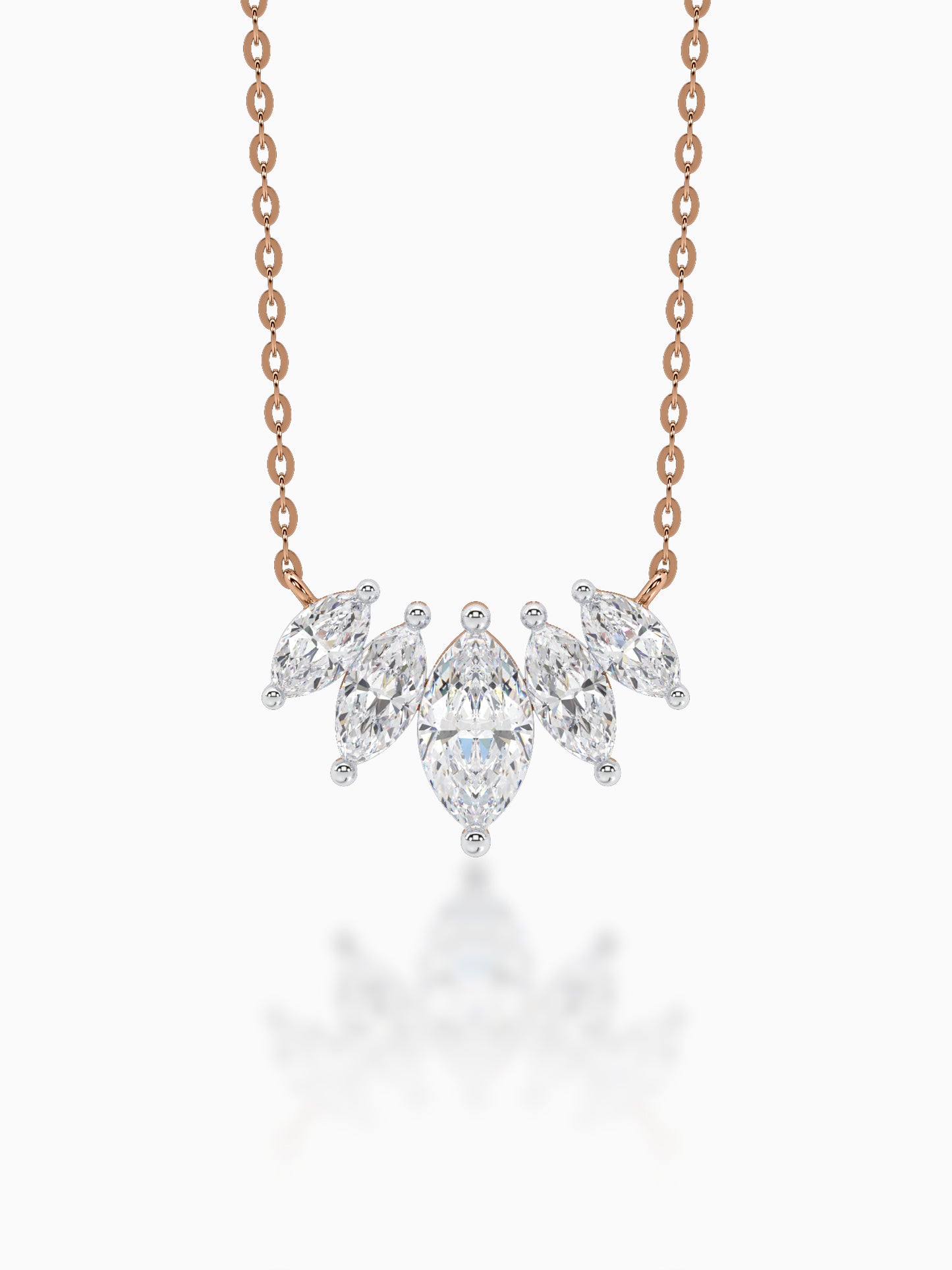 Gamut Marquise Diamond Pendant