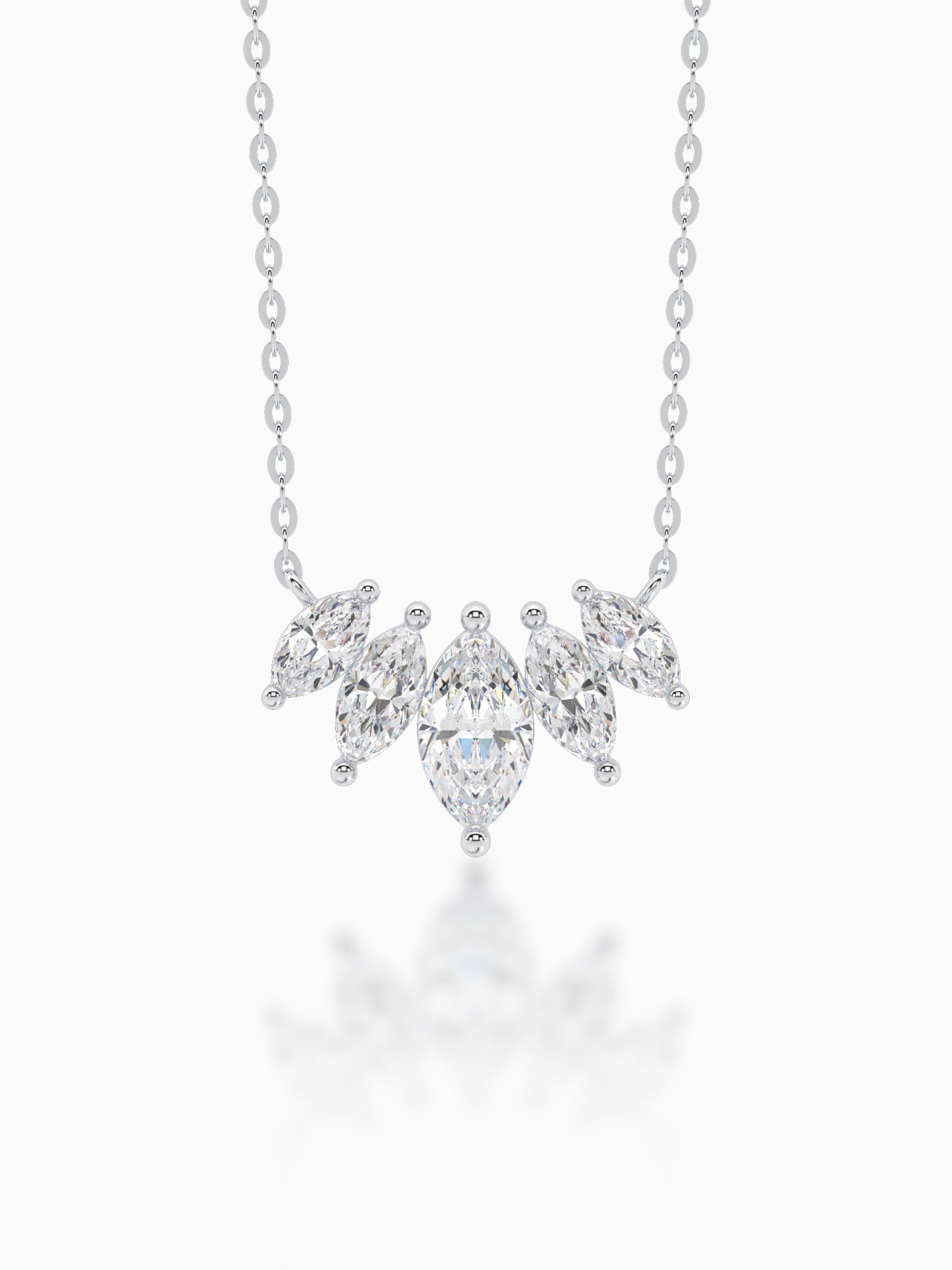 Gamut Marquise Diamond Pendant