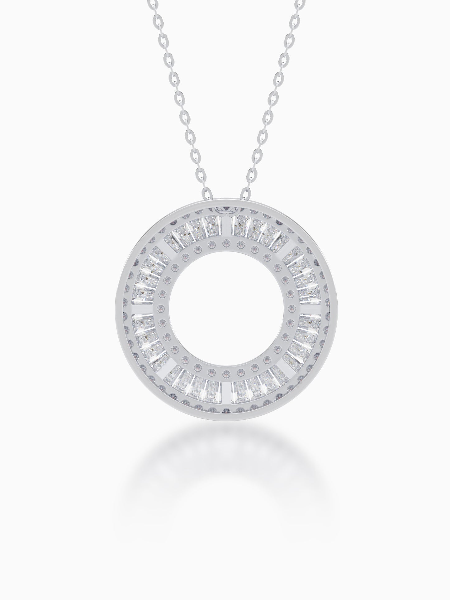 New Moon Diamond Pendant