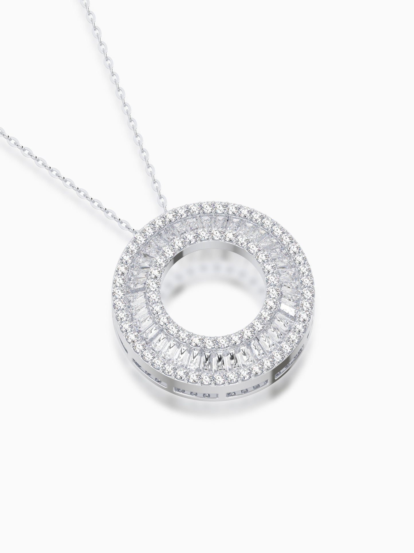 New Moon Diamond Pendant