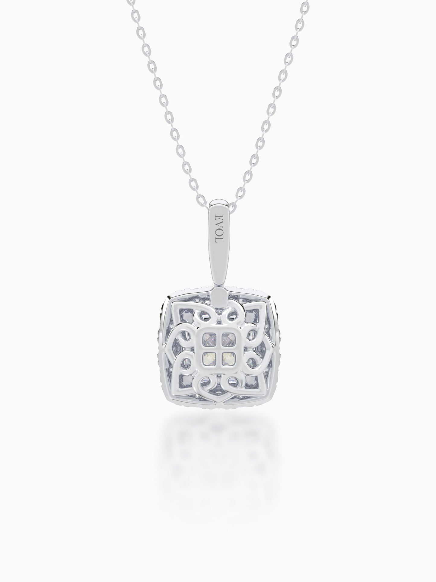 Aspire Diamond Halo Pendant