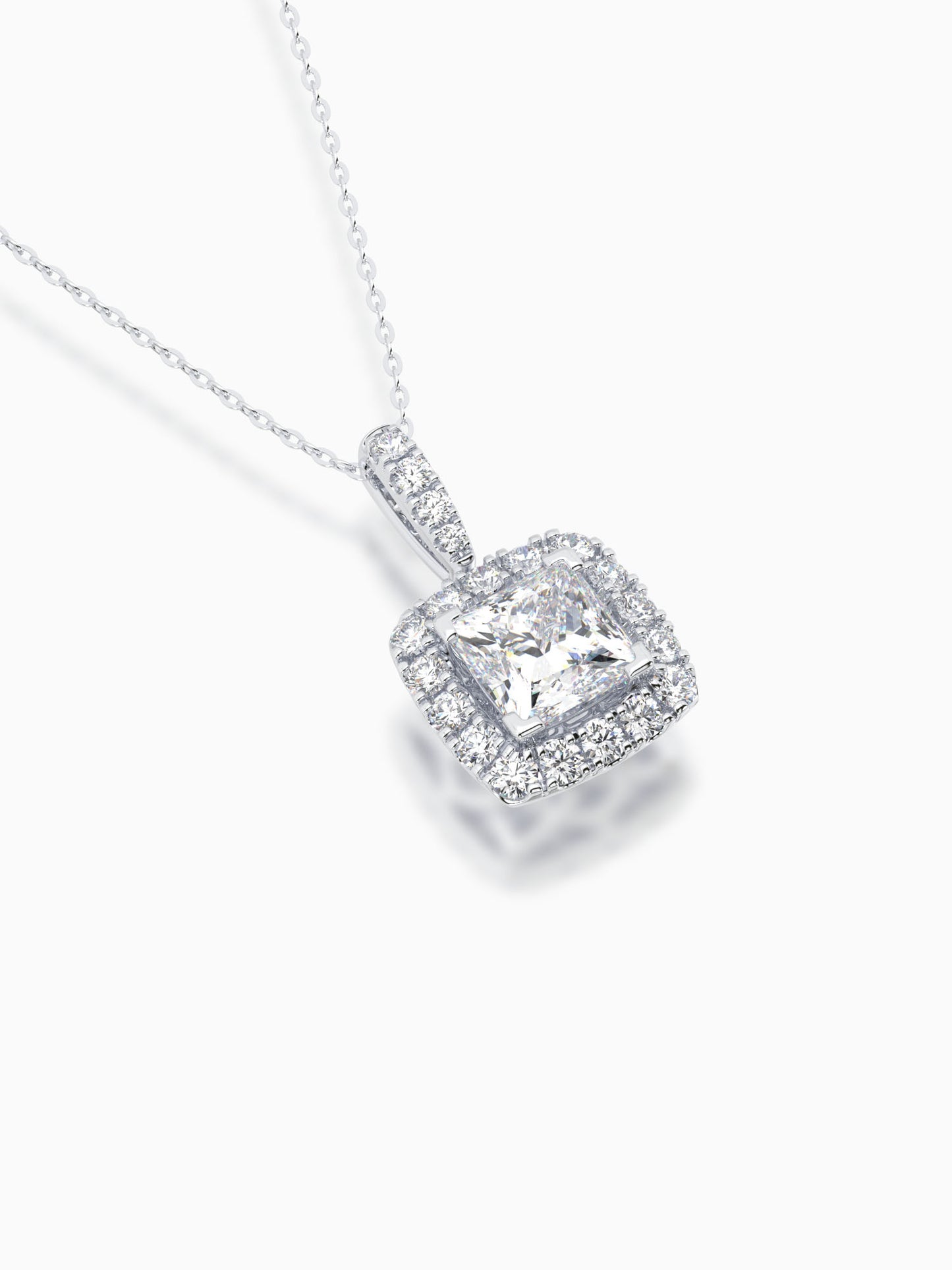 Aspire Diamond Halo Pendant