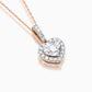 Marion Diamond Halo Pendant