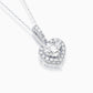 Marion Diamond Halo Pendant