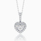 Marion Diamond Halo Pendant