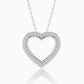 Valentine Diamond Pendant