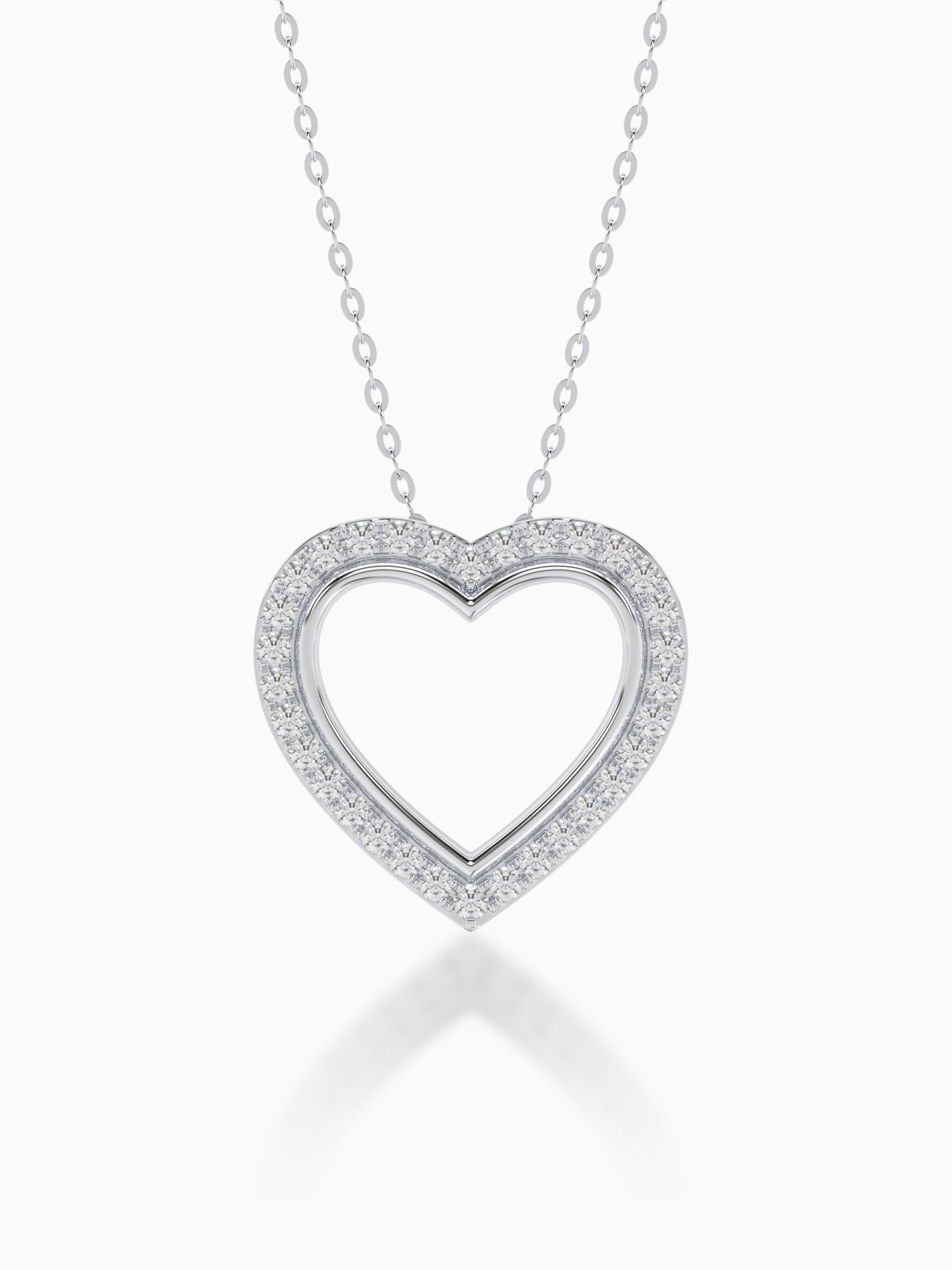 Valentine Diamond Pendant