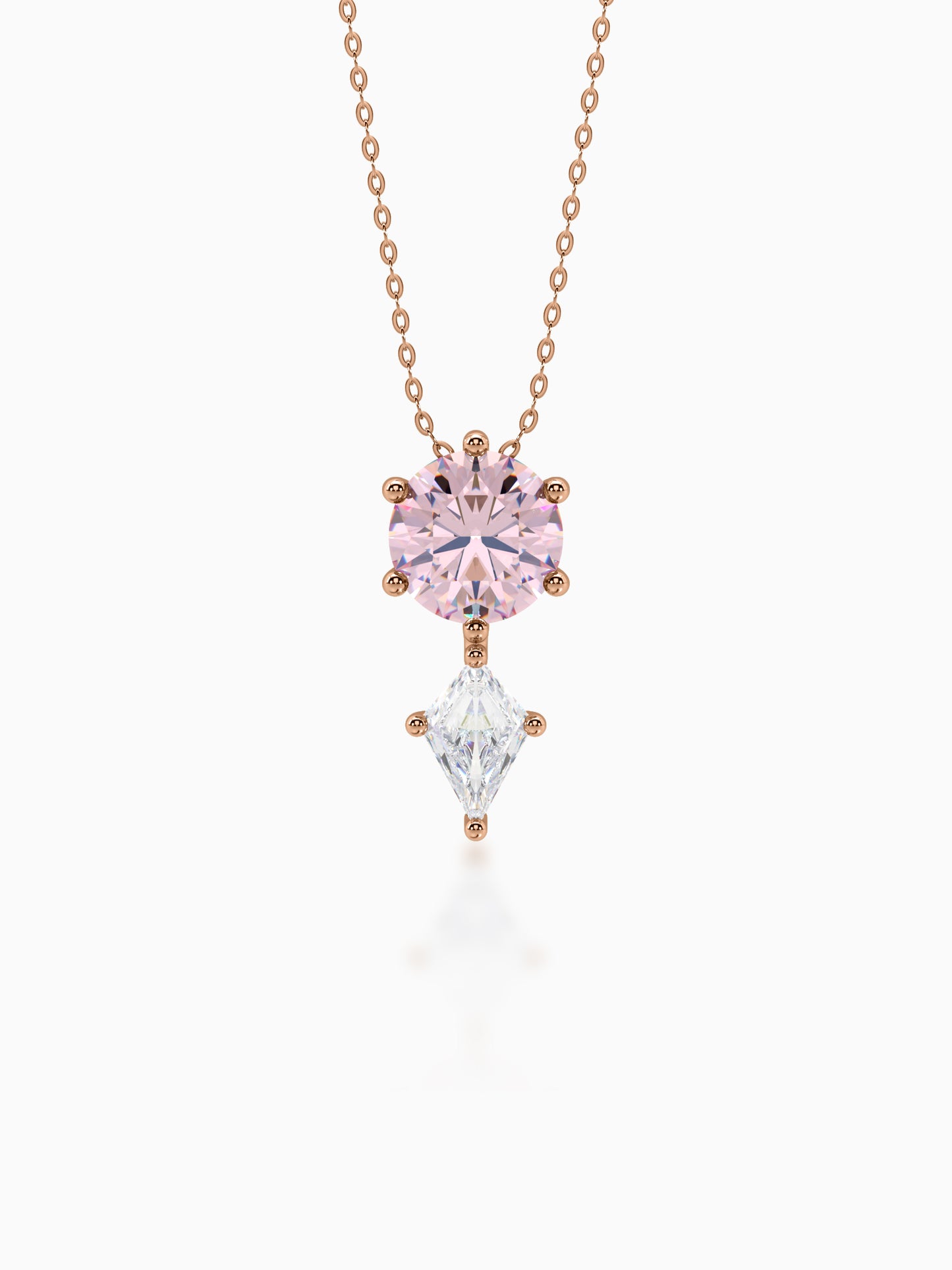 Melange Diamond Pendant