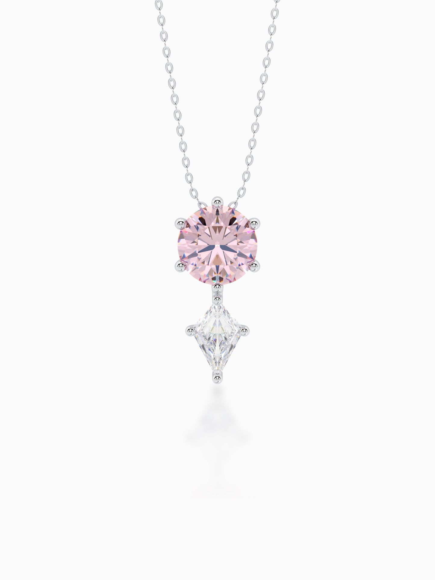 Melange Diamond Pendant