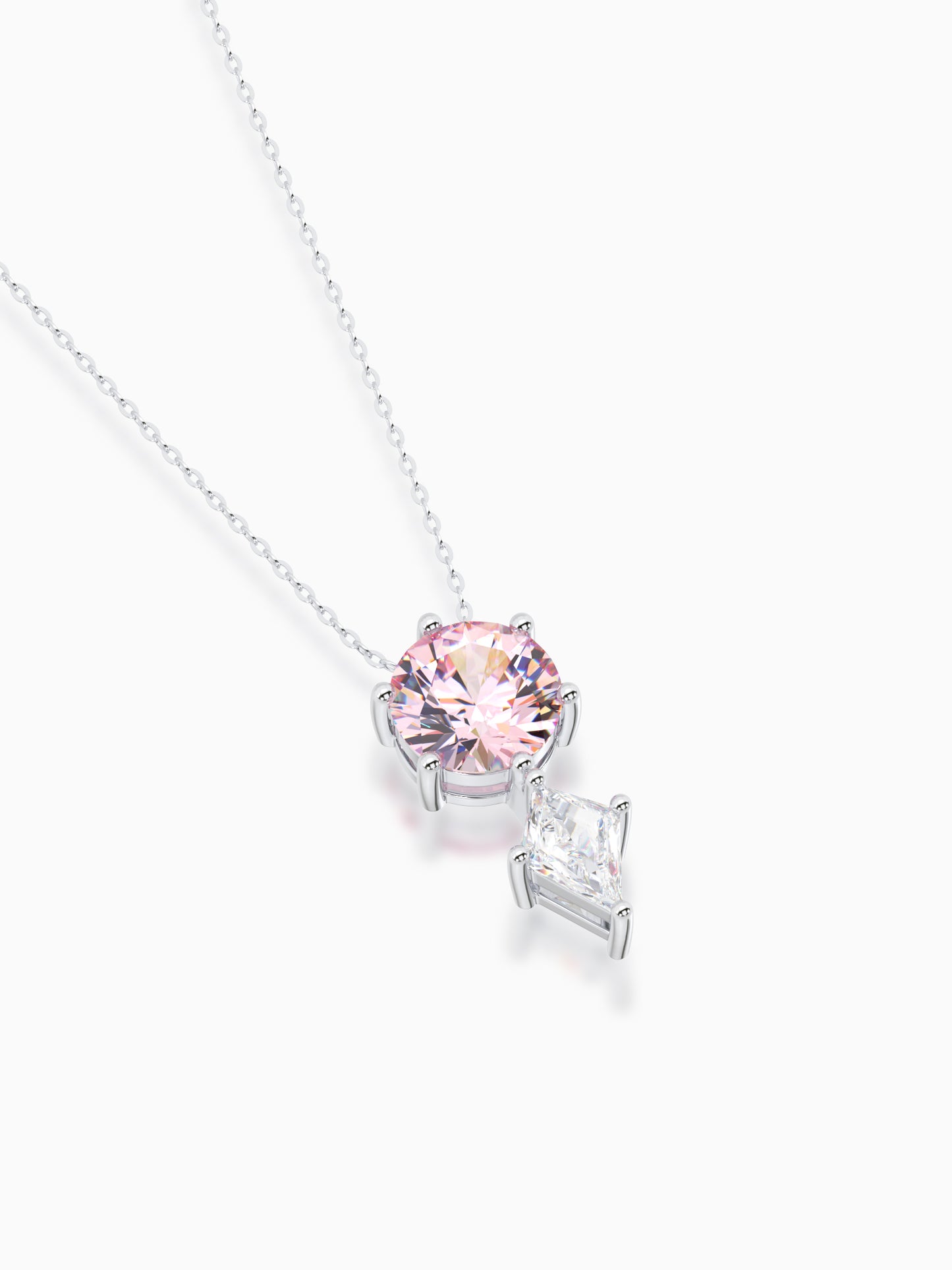 Melange Diamond Pendant