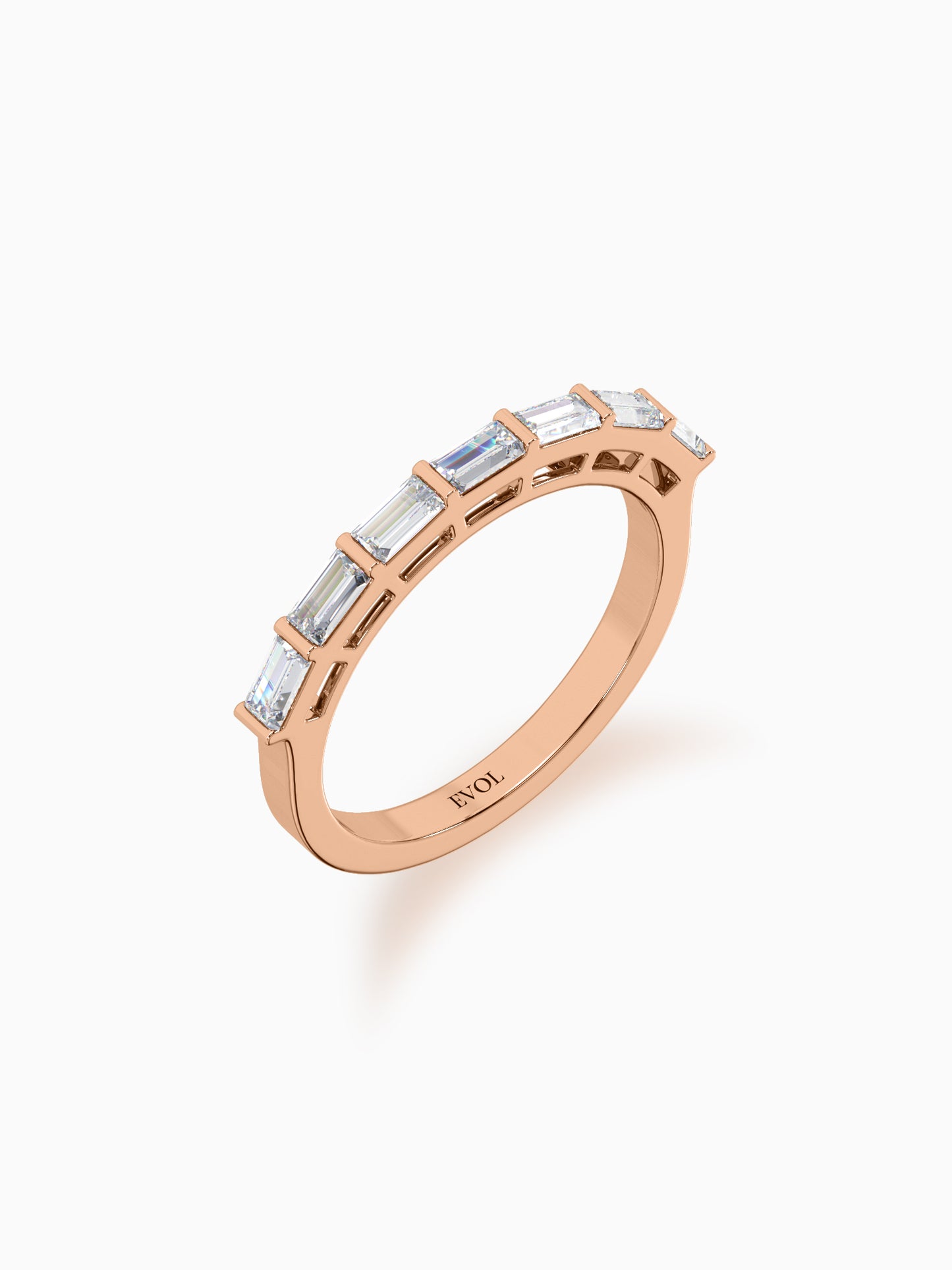 Oscar Diamond Half Eternity Ring