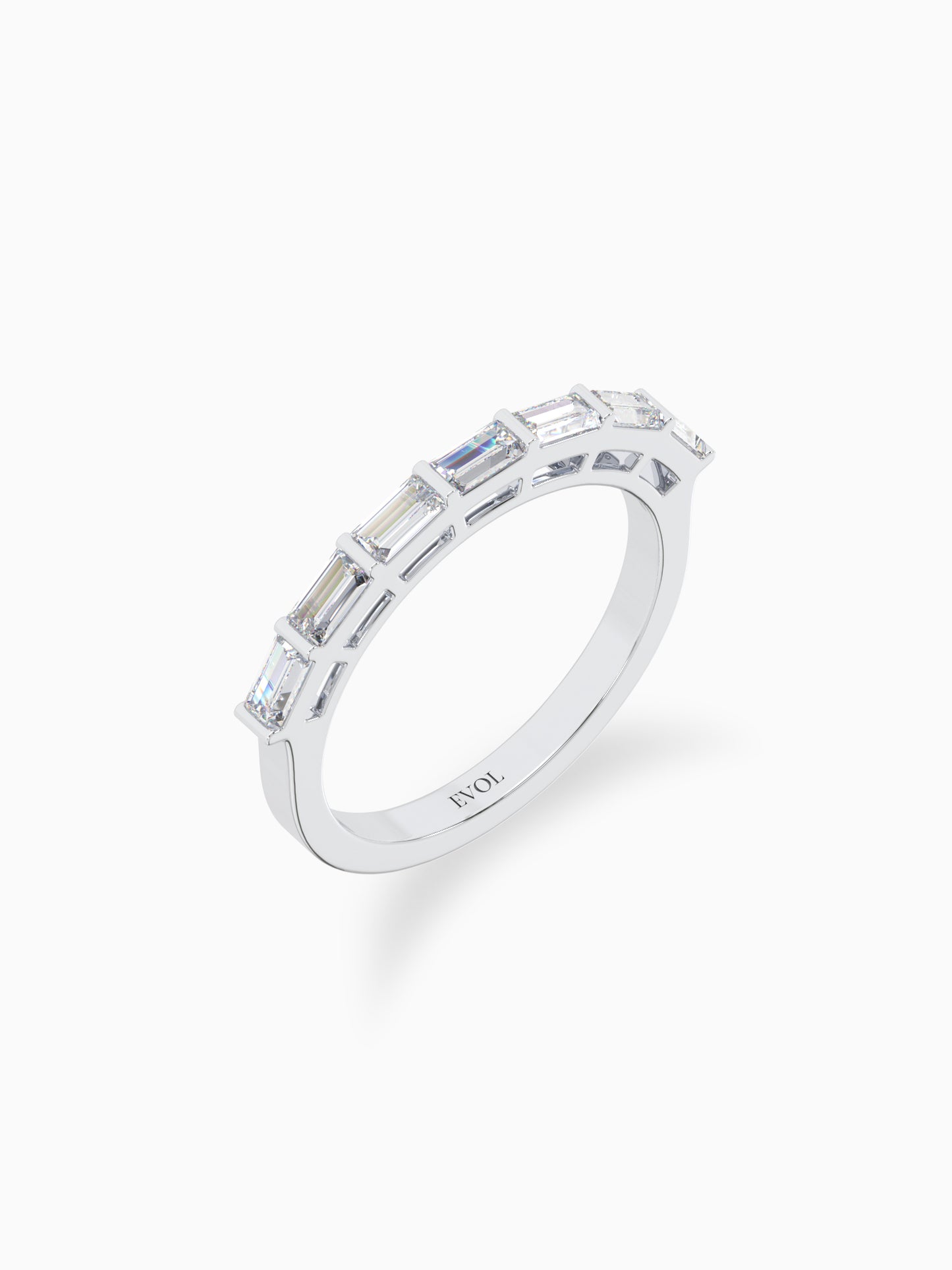 Oscar Diamond Half Eternity Ring