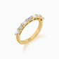 Oscar Diamond Half Eternity Ring