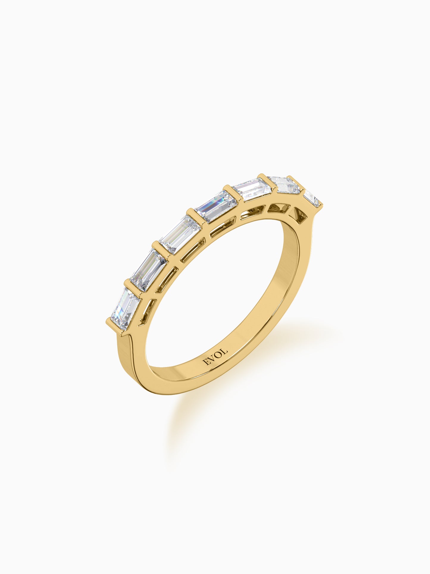 Oscar Diamond Half Eternity Ring