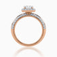 Enora Diamond Halo Ring