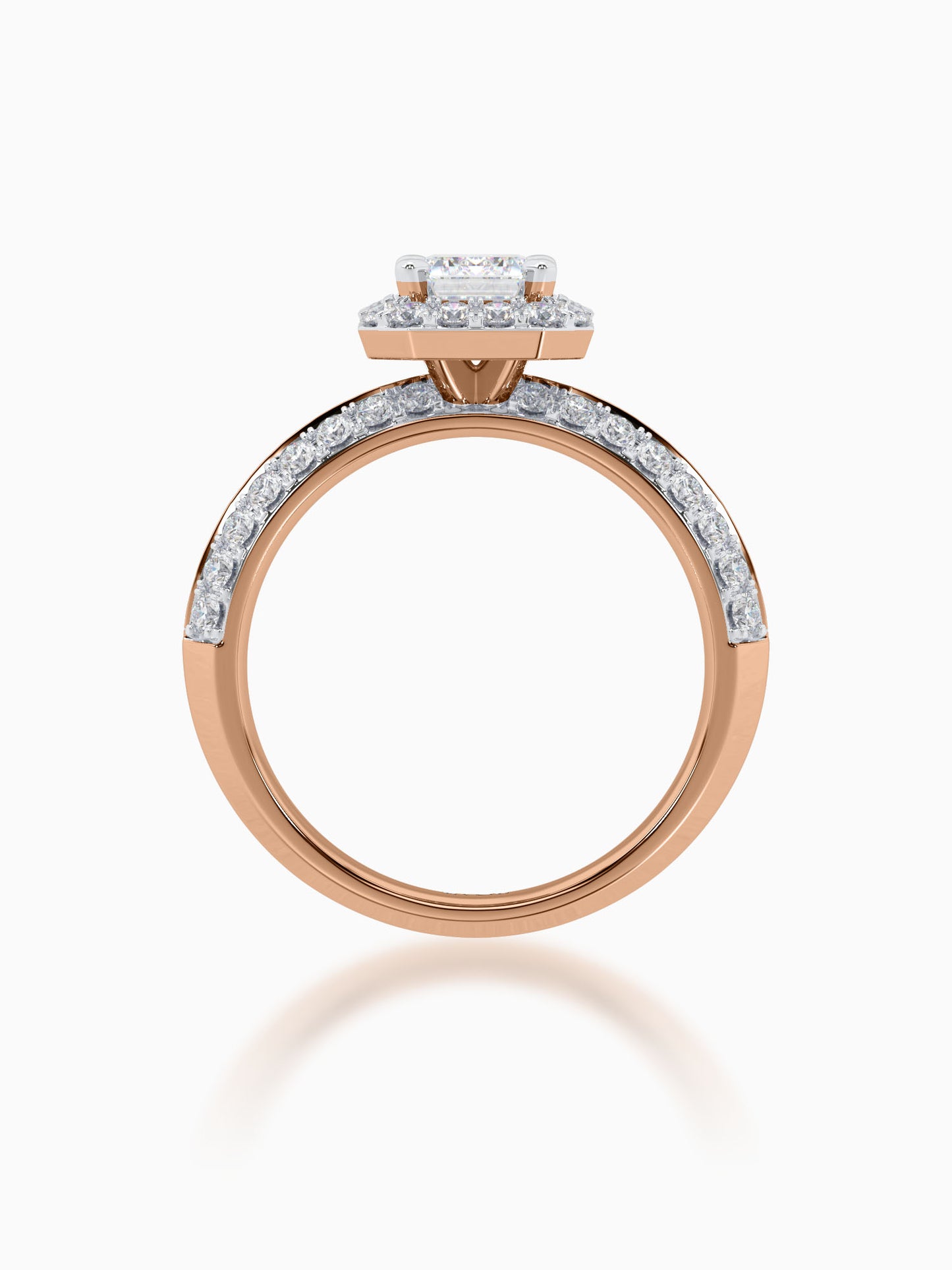 Enora Diamond Halo Ring