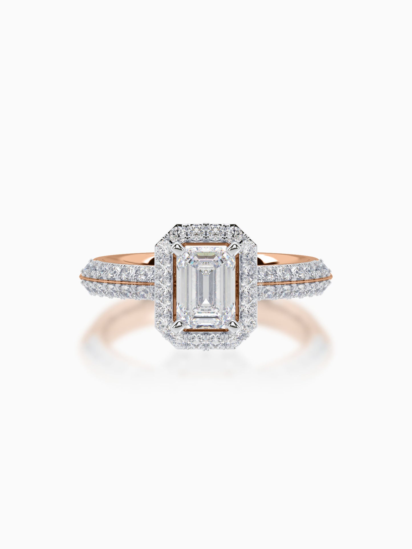 Enora Diamond Halo Ring