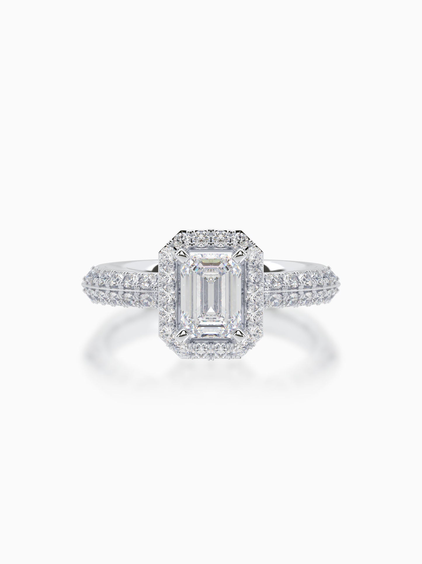 Enora Diamond Halo Ring