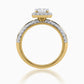 Enora Diamond Halo Ring