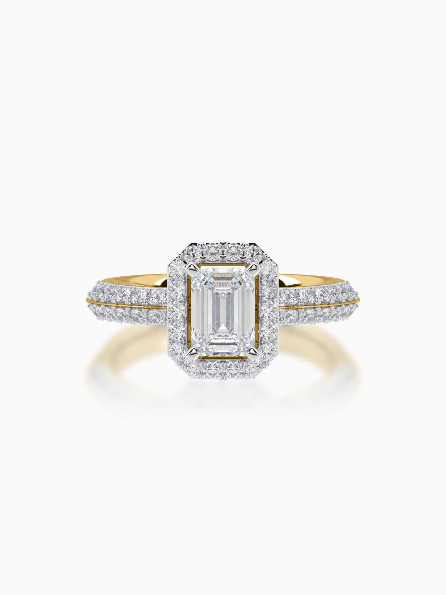 Enora Diamond Halo Ring