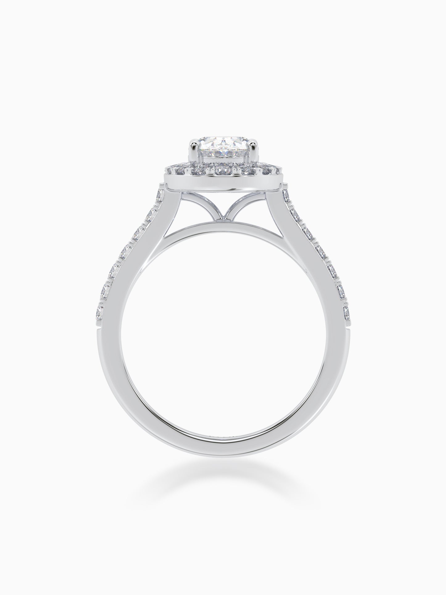 Orion Oval Diamond Ring