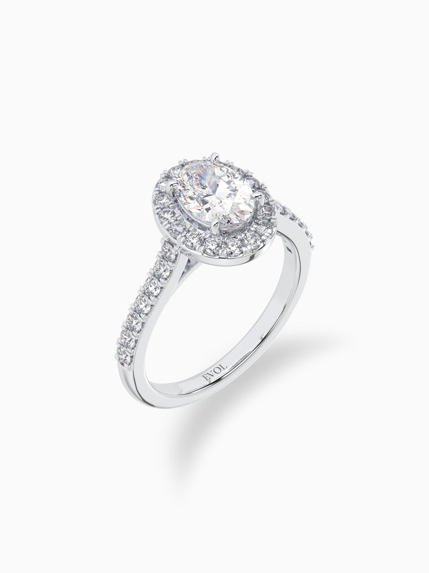 Orion Oval Diamond Ring