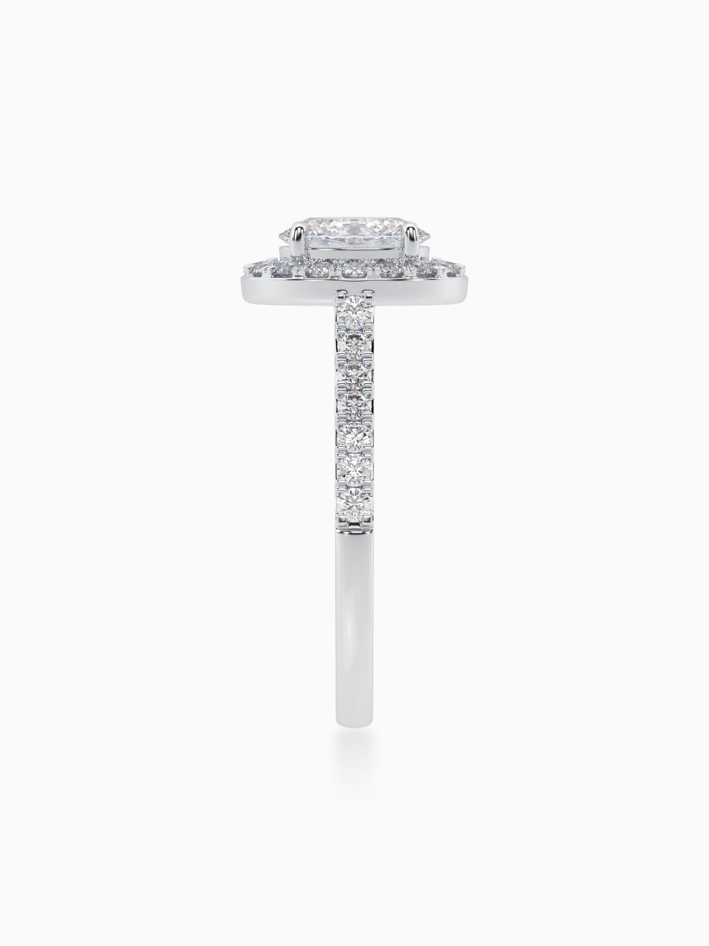 Orion Oval Diamond Ring