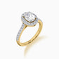 Orion Oval Diamond Ring