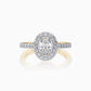 Orion Oval Diamond Ring