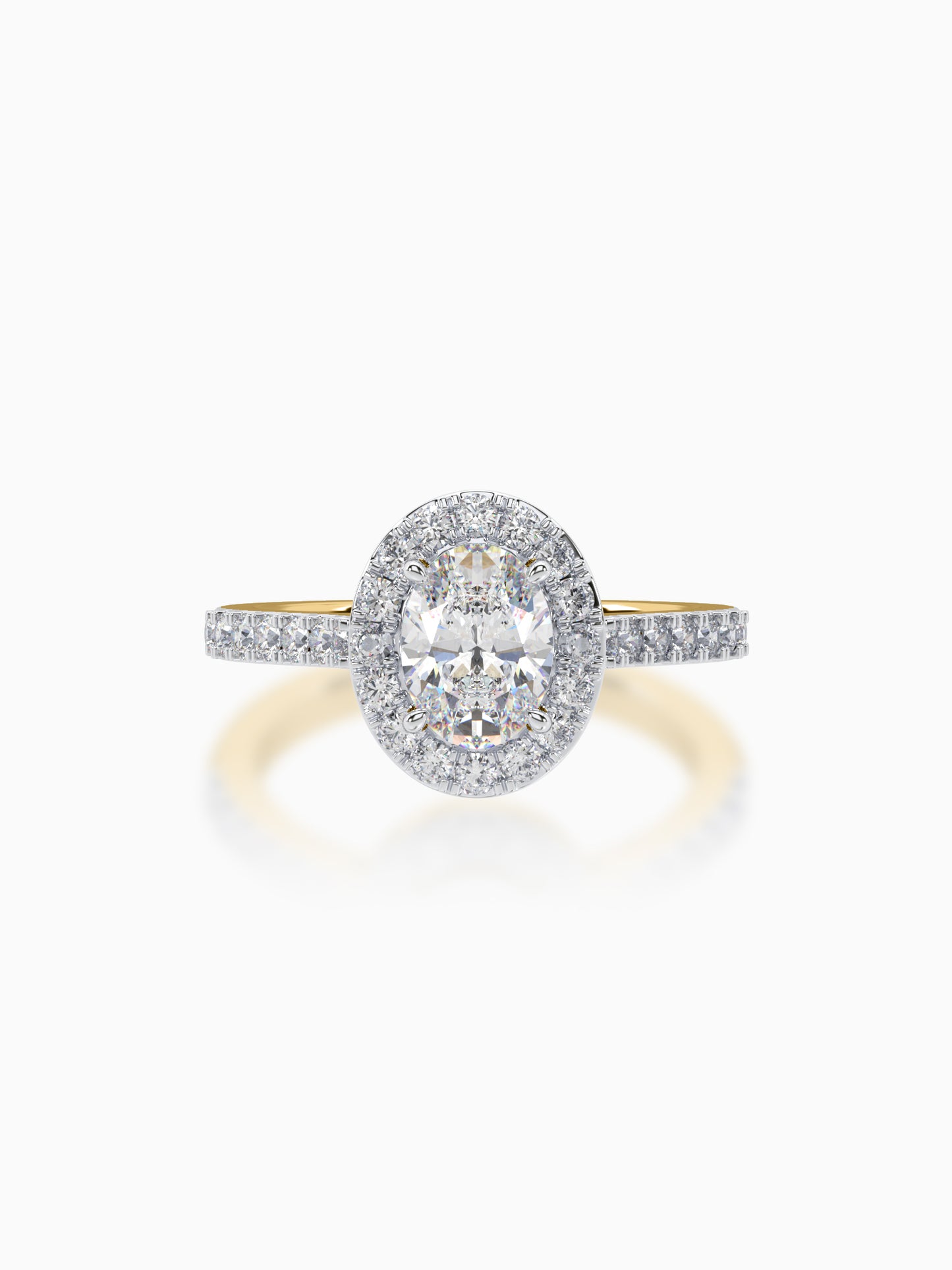 Orion Oval Diamond Ring