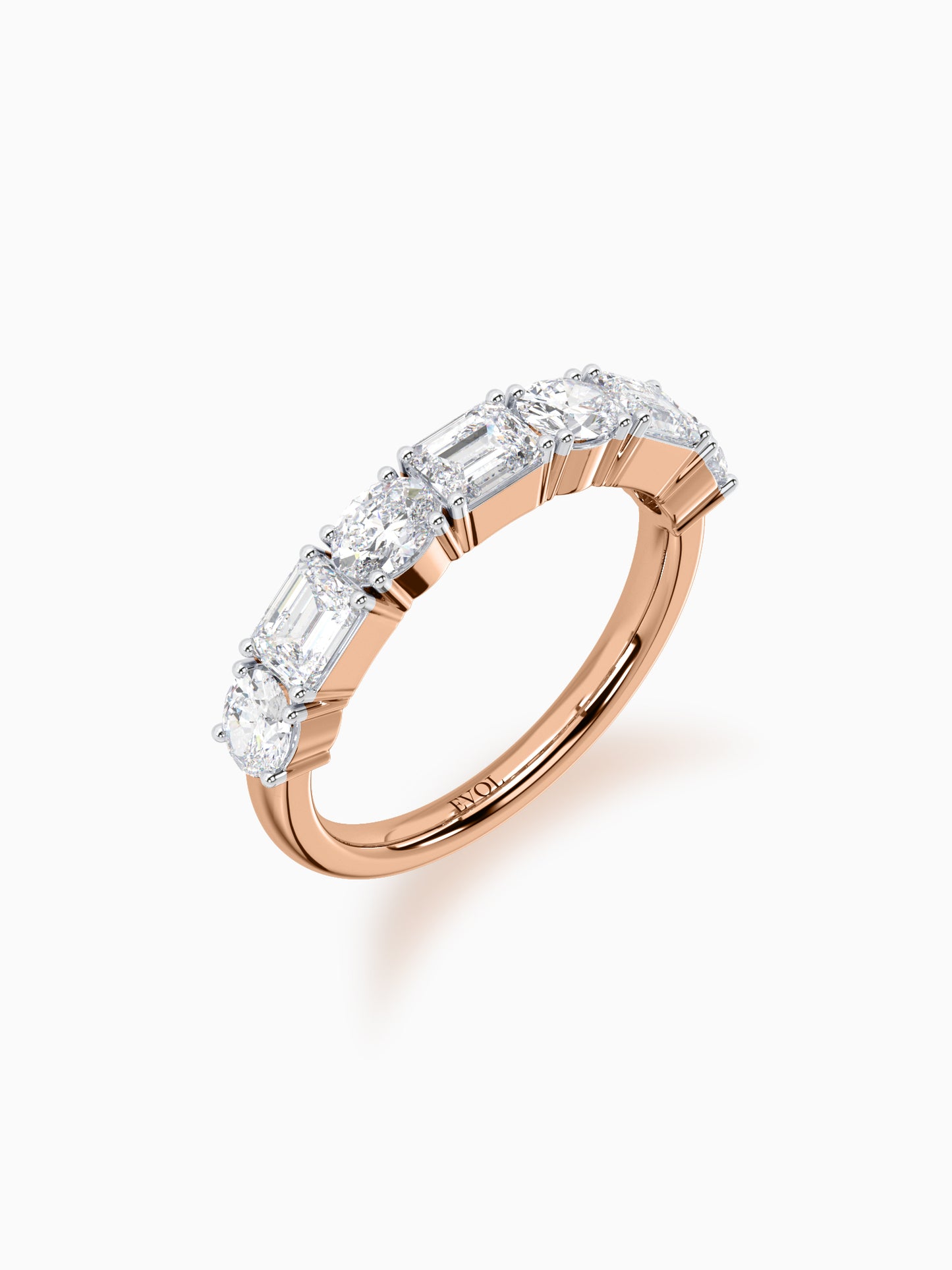 Demi Diamond Half Eternity Ring