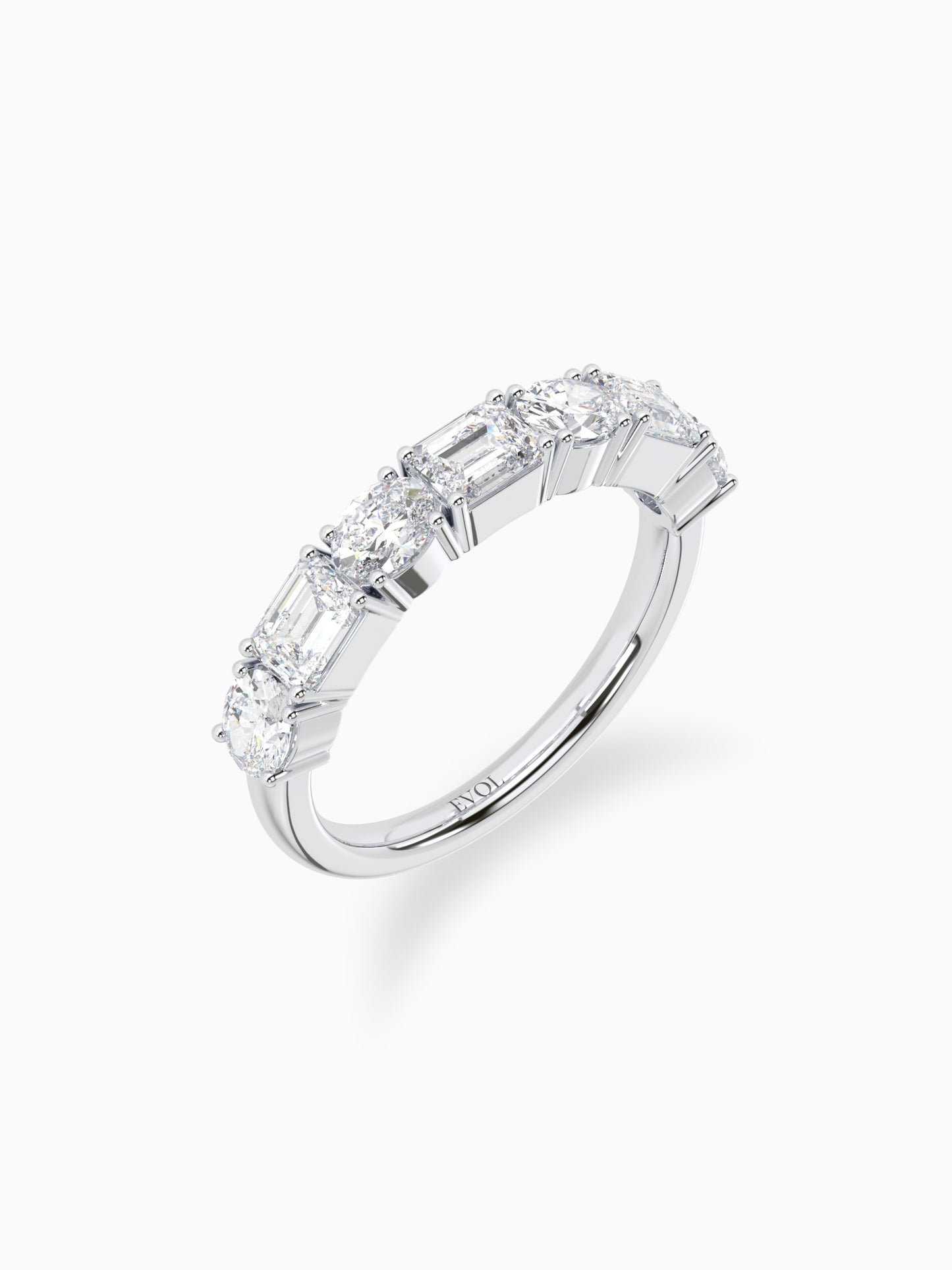 Demi Diamond Half Eternity Ring